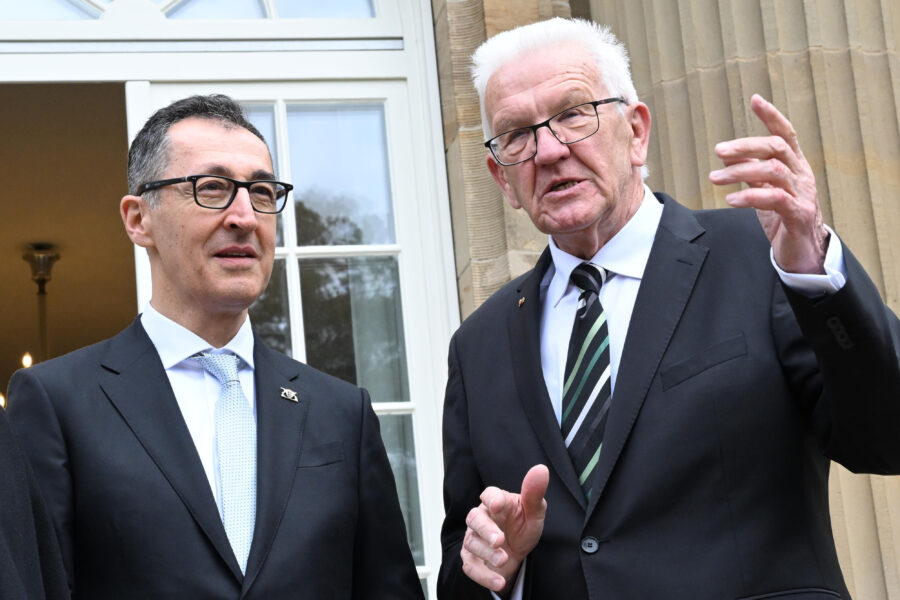 Ministerpräsidenten Cem Özdemir und Winfried Kretschmann