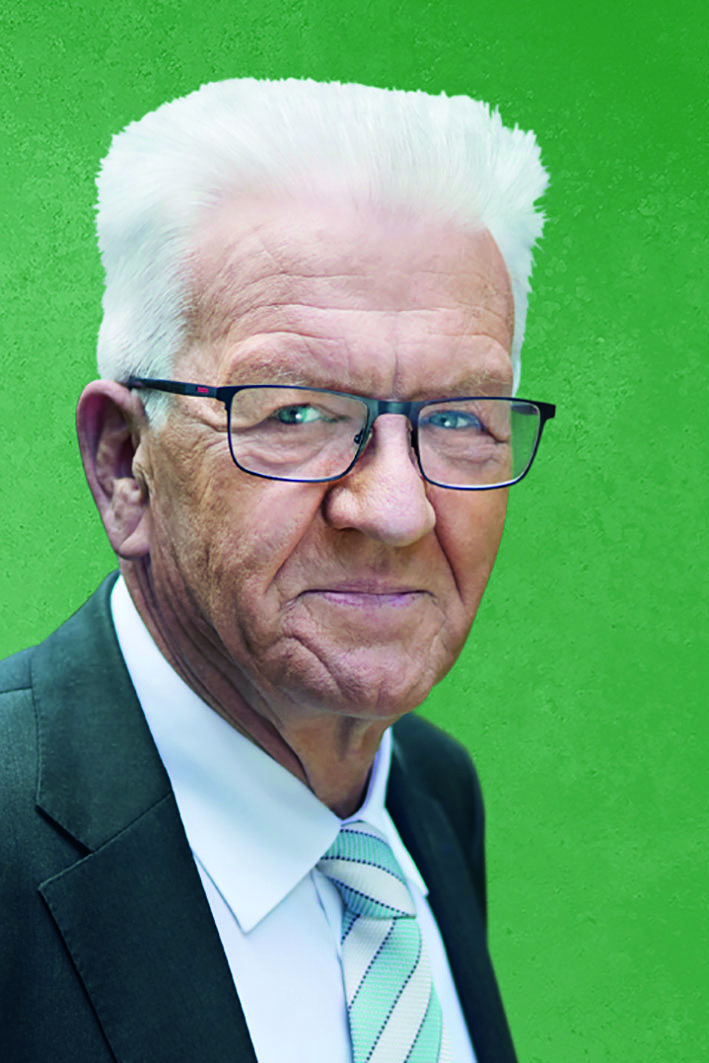 Porträt Winfried Kretschmann