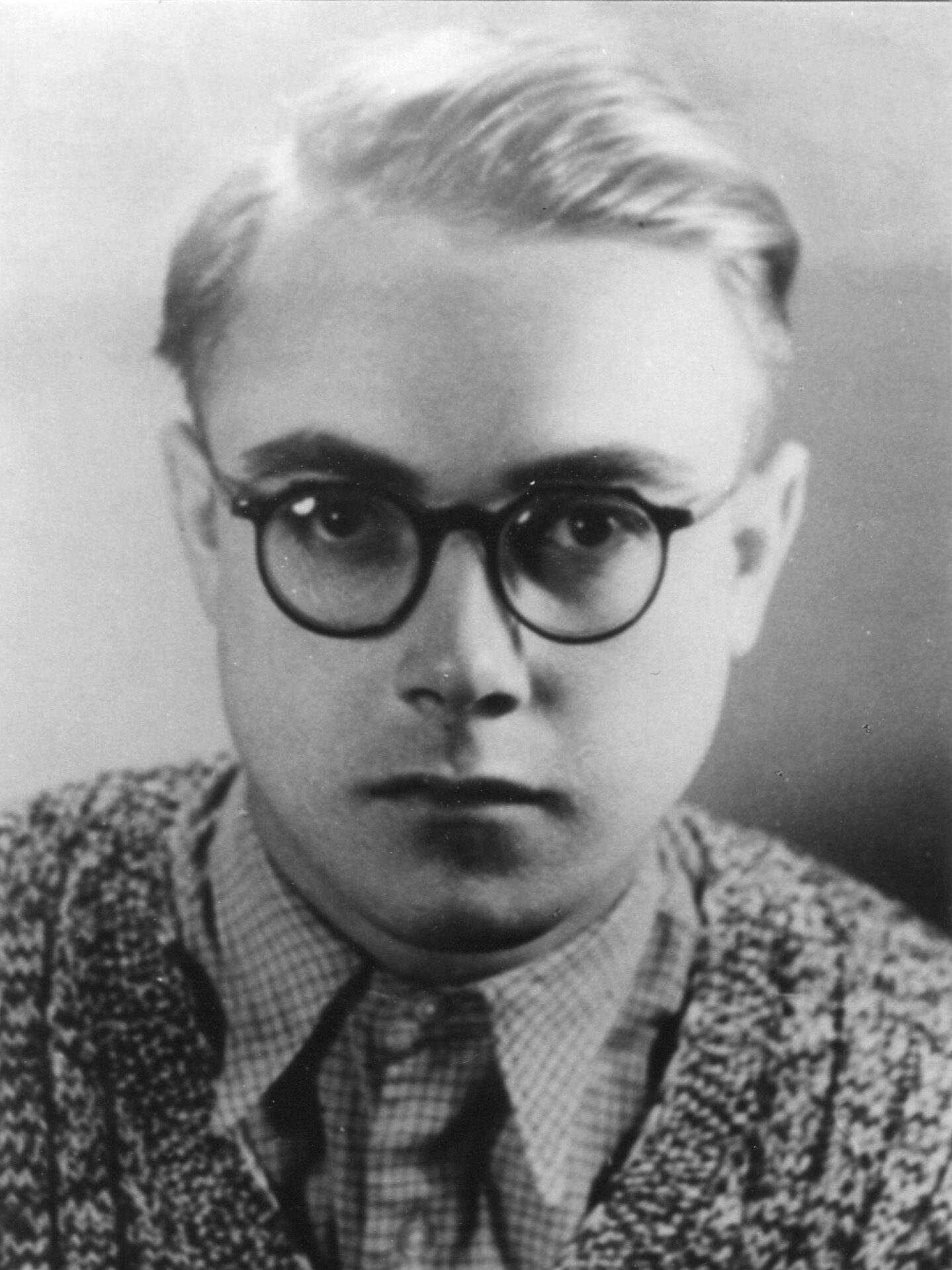 Franz Müller, schwarz- weiß Foto