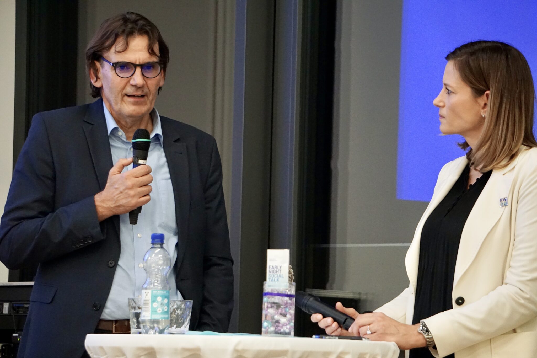 Andreas Stenger, Präsident des Landeskriminalamts, bei einer Veranstaltung an der RWU Weingarten