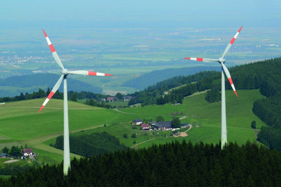 Windräder bei Freiburg