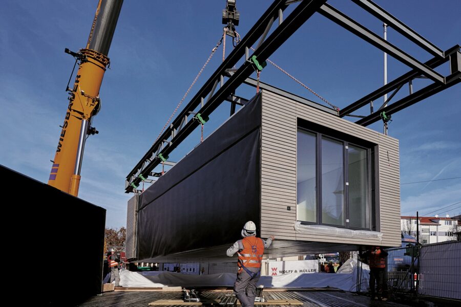 Baustelle am Klinikum Essen