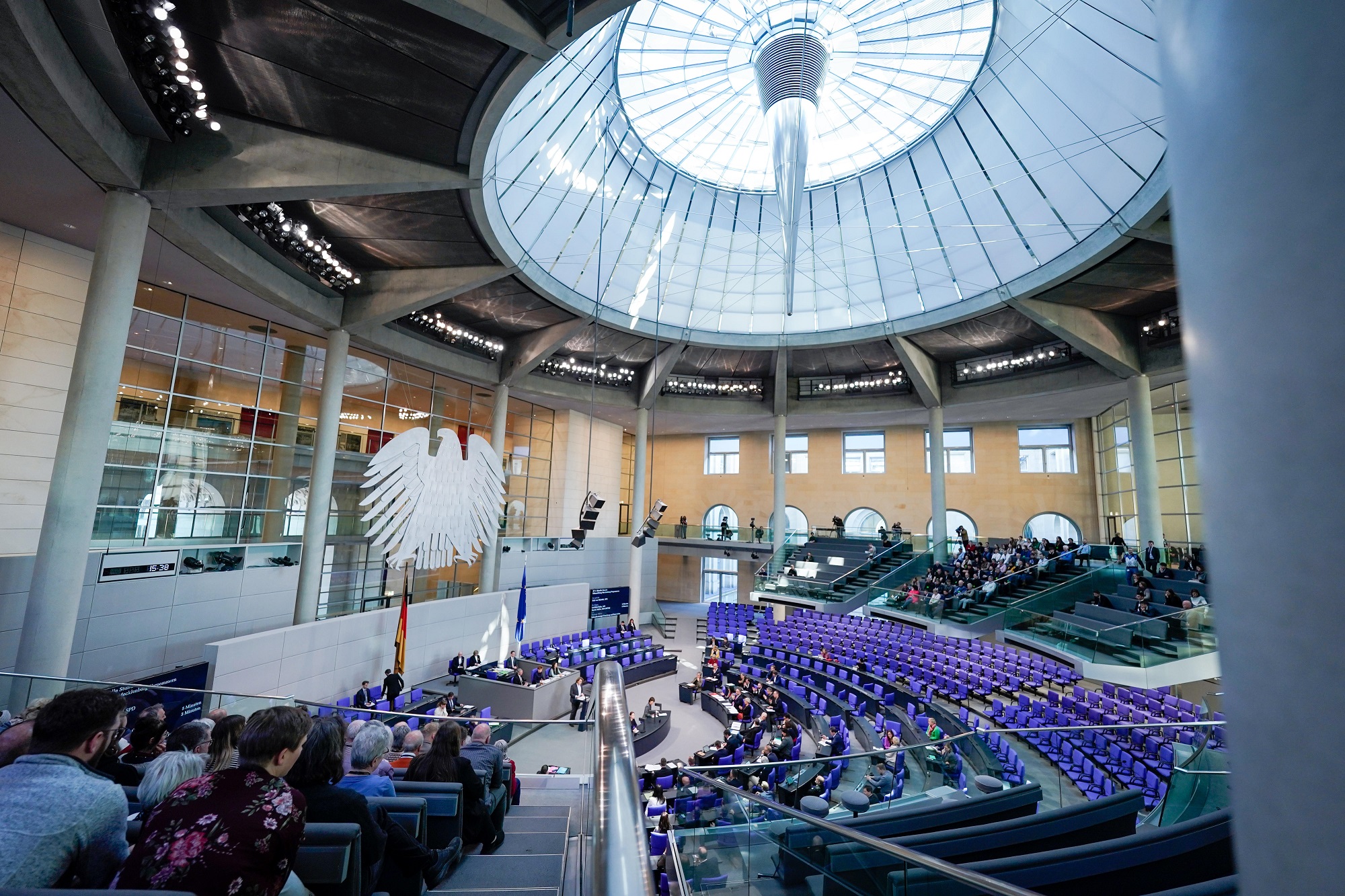 Plenarsaal Deutscher Bundestag