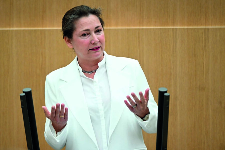 Julia Goll im Landtag