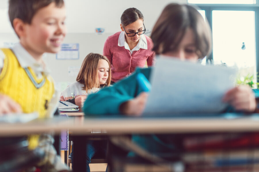 Kinder in der Schule