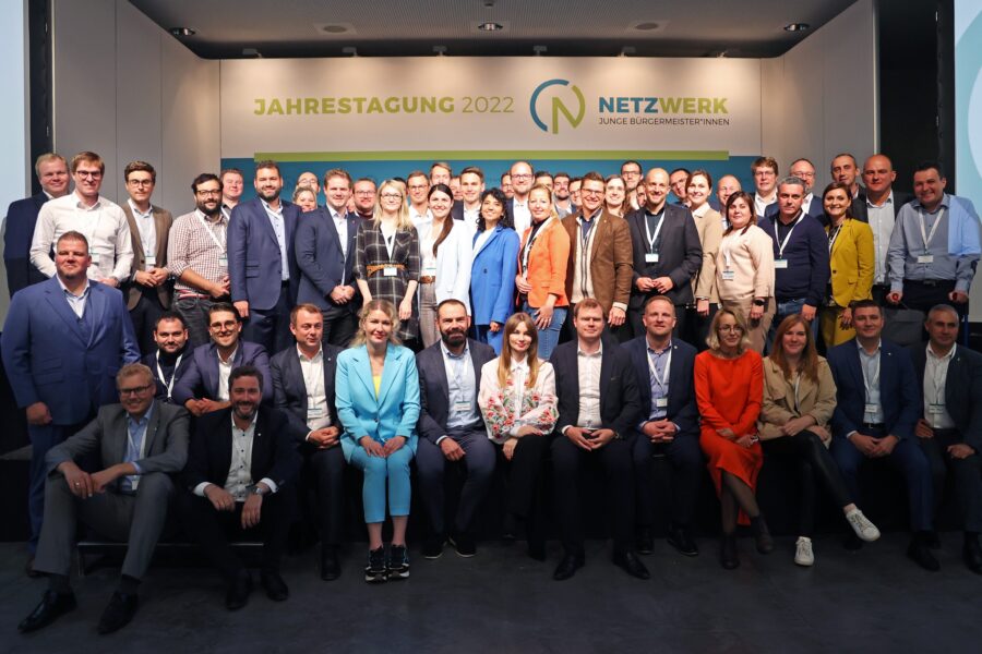 Gruppenbild Netzwerk Junger Bürgermeister