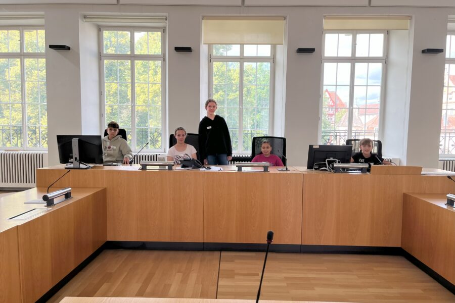 Kinder im Amtsgericht Esslingen